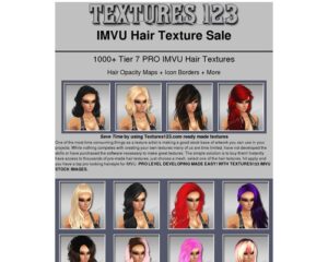 IMVU Hair Texture Sale